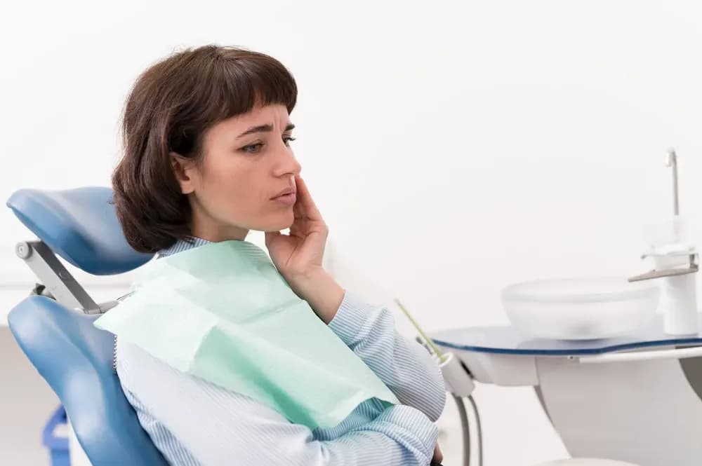 Dental patient in consultation at Neola Dental in Minneola, FL.